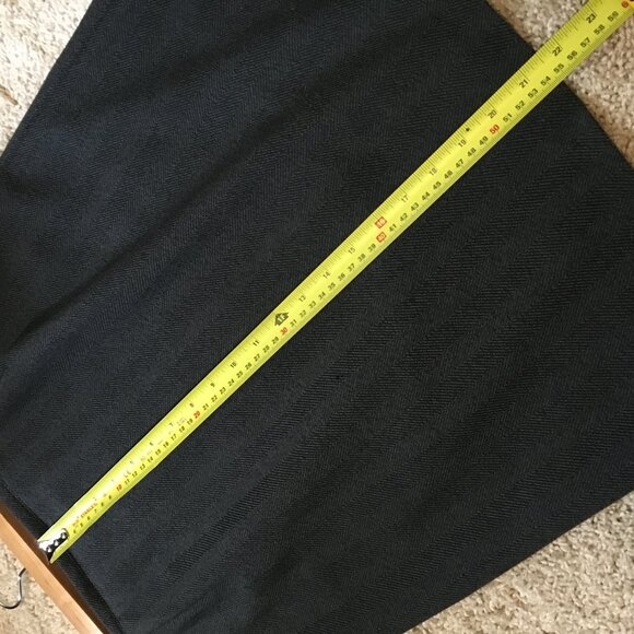 Vintage Ingenuity Made in Canada Herringbone Career Skirt - Picture 13 of 14